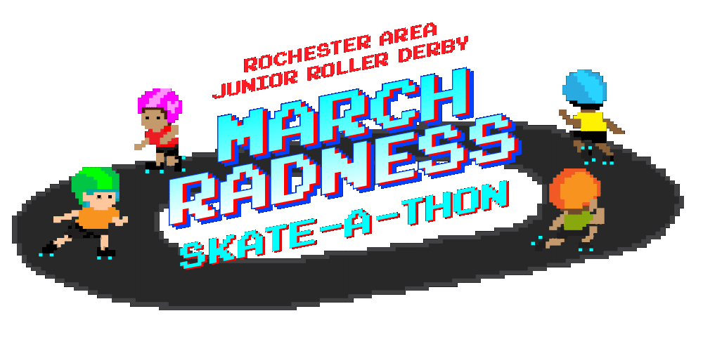 March RADNESS Skate-a-thon Rochester Area Junior Roller Derby 2026-03-26